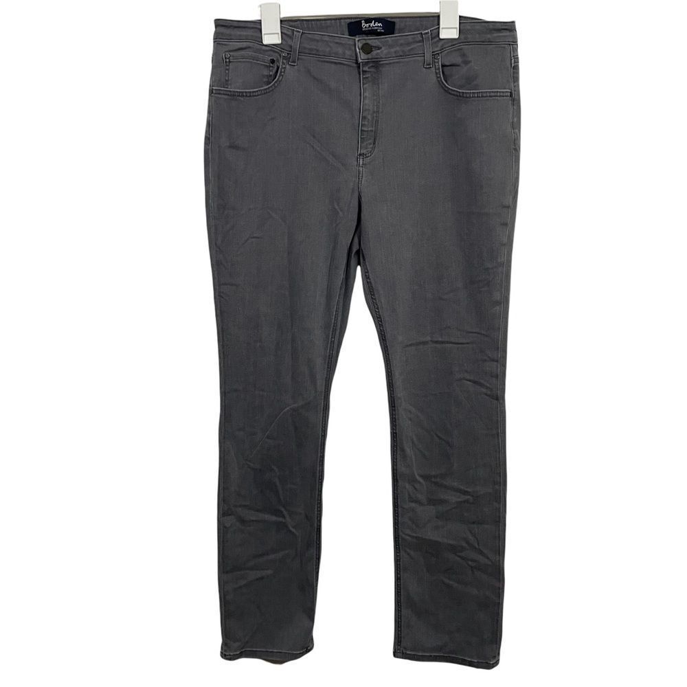 Boden Grey Plus Size Mid Rise Skinny Jeans